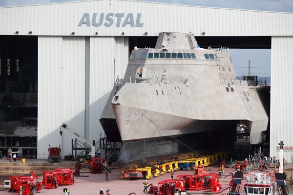 LCS4 LCS4 shipyard naval shipbuilding coronado
