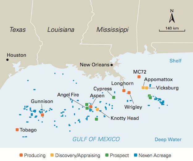 Nexen U.S. Gulf of Mexico Operations