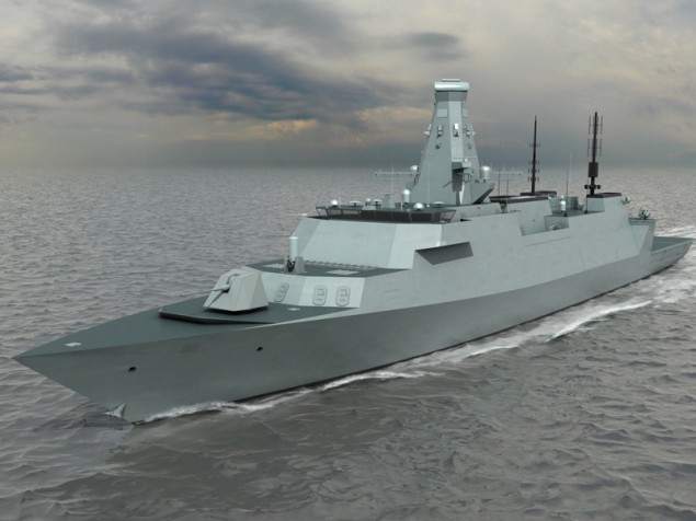 MOD UNVEILS ROYAL NAVYâS FUTURE WARSHIPS