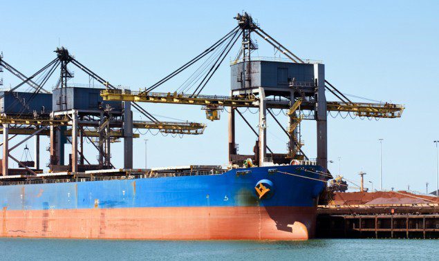 shutterstock_42514690 iron ore bulk carrier