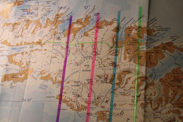 Map south georgia island