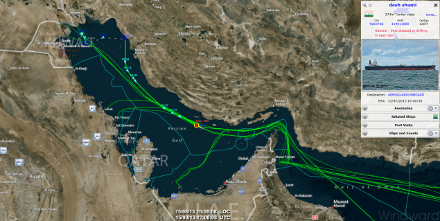 windward maritime analytics desh shanti