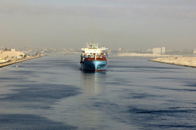 Suez Canal file photo. Image (c) Oleksandr Kalinichenko/Shutterstock